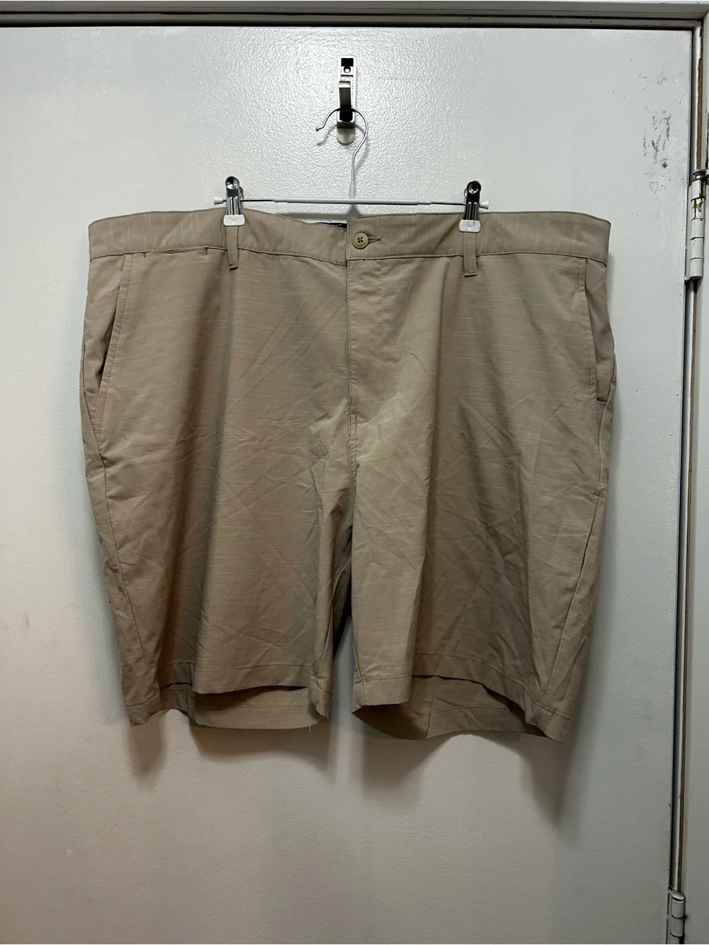 Ron Jon‎ Men's Tan Flat-Front Shorts